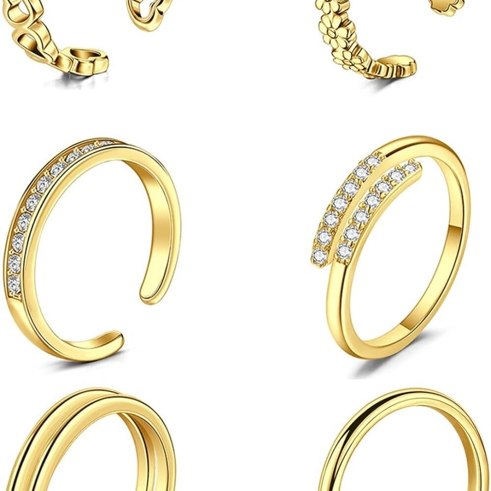 Toe Rings For Women Gold Toe Ring Gold Toe Rings For Women Silver Toe Ring Stain